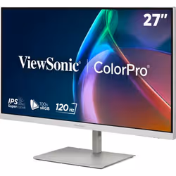 Viewsonic VP Series VP2766-2K-W écran plat de PC 68,6 cm (27") 2560 x 1440 pixels Quad HD LED Blanc, Argent - Vue supplémentaire 7