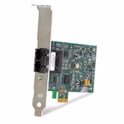 Allied Telesis 100FX Desktop PCI-e Fiber Network Adapter Card w/PCI Express, Federal & Government, Avec fil, PCI Express, ...