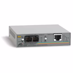 Allied Telesis AT-MC102XL, 100 Mbit/s, 100TX/100FX, Avec fil, UL-Cul, CSA/CSA, NRTL, TUV, CE, 6 W, 294 g