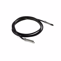 Allied Telesis AT-QSFP1CU, 1 m, QSFP+, QSFP+, Mâle/Mâle, Noir, Argent, 40 Gbit/s
