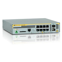Allied Telesis AT-x230-10GP-50 Géré L2+ Gigabit Ethernet (10/100/1000) Connexion Ethernet, supportant l'alimentation via ce port (PoE) Gris