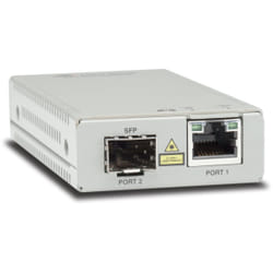 Allied Telesis AT-MMC2000/SP-60 convertisseur de support réseau 1000 Mbit/s 850 nm Multimode Argent