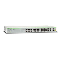 Allied Telesis AT-FS750/28PS-50 Géré Fast Ethernet (10/100) Connexion Ethernet, supportant l'alimentation via ce port (PoE) 1U Gris