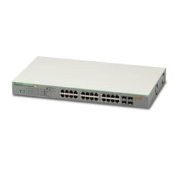 Allied Telesis GS950/28PS Géré Gigabit Ethernet (10/100/1000) Connexion Ethernet, supportant l'alimentation via ce port (PoE) Gris