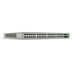 Allied Telesis FS980M/52PS Géré L3 Fast Ethernet (10/100) Connexion Ethernet, supportant l'alimentation via ce port (PoE) Gris