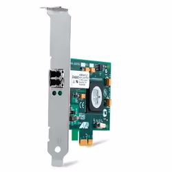 Allied Telesis AT-2914SX/SC-001, Interne, Avec fil, PCI Express, Fibre, 1000 Mbit/s, Vert, Métallique