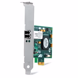 Allied Telesis AT-2914SX/LC-001, Interne, Avec fil, PCI Express, Fibre, 1000 Mbit/s, Vert, Métallique