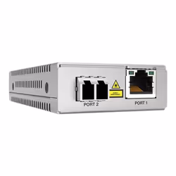 Allied Telesis AT-MMC2000LX/LC-TAA-60, 1000 Mbit/s, 10Base-T, 100Base-T, 1000Base-T, 1000Base-LX, IEEE 802.1Q, Gigabit Ethern ...