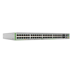 Allied Telesis AT-GS980MX/52Pcommutateur réseau Géré L3 10G Ethernet (100/1000/10000) Connexion Ethernet, supportant l'alimentation via ce port (PoE) Gris