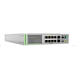 Allied Telesis AT-GS980MX/10Hcommutateur réseau Géré L3 5G Ethernet (100/1000/5000) Connexion Ethernet, supportant l'alimentation via ce port (PoE) Gris