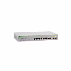 Allied Telesis GS950/10PS, Géré, Gigabit Ethernet (10/100/1000), Full duplex, Connexion Ethernet, supportant l'alimentation v ...