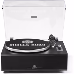 ANGELS HORN Platine Vinyle Bluetooth - Tourne-Disque à 2 Vitesses Haute-Fidélité avec Haut-parleurs Intégrés - Édition Classi ...