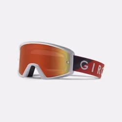 Giro Blok, Lunettes de cyclisme, Unisexe, Cerclé, Gris, Rouge, Polycarbonate