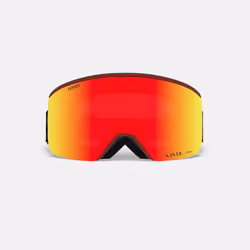 Giro Axis, Double objectif, Bordeaux, Hommes, Verres (plats) cylindriques, Bourgogne, Gris, Rouge, Orange