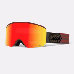 Giro Axis lunette de sports d'hiver Bordeaux Hommes Orange Verres (plats) cylindriques