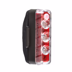 Blackburn 7097042, Feu arrière, Noir, IP67, LED, Feu clignotant, Feu continu, Batterie