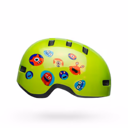 Bell Helmets Lil Ripper, Demi-casque, Construction par moulage, Gloss