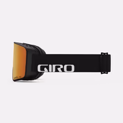Giro Method Vivid Goggle lunette de sports d'hiver Noir Unisexe Ambre, Rouge Verres sphériques