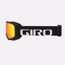 Giro Ringo lunette de sports d'hiver Noir Unisexe Ambre Verres (plats) cylindriques