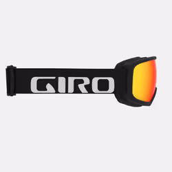 Giro Ringo lunette de sports d'hiver Noir Unisexe Ambre Verres (plats) cylindriques