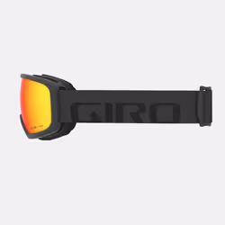 Giro Ringo Vivid lunette de sports d'hiver Noir Unisexe Orange Verres sphériques