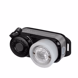 Blackburn Outpost Bike & Camp, Feu avant, Noir, Argent, Blanc, Silicone, IP65, LED, 400 lm