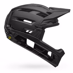 Bell Helmets Super AIR R MIPS, Casque intégral, Construction par moulage, Visière de casque, Mat