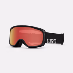 Giro Cruz Flash Goggle, Noir, Unisexe, Verres sphériques, Polycarbonate, Noir, Ambre, Rouge, Jaune