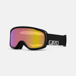 Giro Cruz Flash Goggle lunette de sports d'hiver Noir Unisexe Ambre, Rouge, Jaune Verres sphériques