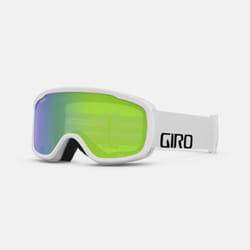 Giro Cruz Flash Goggle lunette de sports d'hiver Blanc Unisexe Vert Verres sphériques