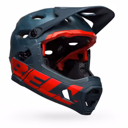 Bell Helmets Super DH Spherical Pourpre, Bleu