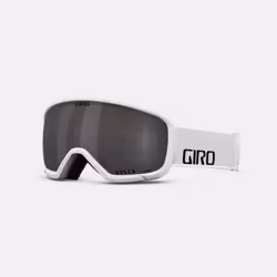 Giro Ringo Vivid Goggle, Blanc, Unisexe, Verres sphériques, Polycarbonate, Blanc, Gris