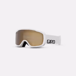Giro Buster Basic, Blanc, Unisexe, Verres (plats) cylindriques, Blanc, Marron, Taille unique
