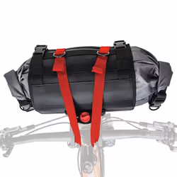Blackburn Outpost Handlebar Roll, Devant, Porte bagage de velo, Noir, Gris, Rouge, 3,5 kg, 355 mm, 517 g