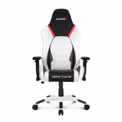 AKRacing Arctica Siège de jeu sur PC Siège rembourré Noir, Rouge, Blanc