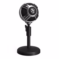 Arozzi Sfera , Microphone de table, 44 dB, 50 - 16000 Hz, 24 bit, 192 kHz, Cardioïde