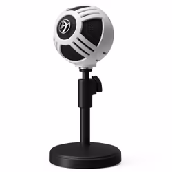Arozzi Sfera Noir, Blanc Microphone de table