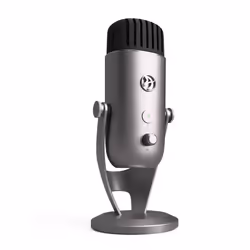 Arozzi Colonna Argent Microphone de table