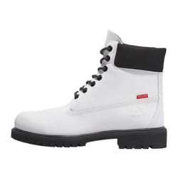 Bottes 6 Inch Premium Cuir Blanc