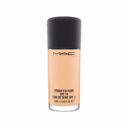 MAC Fond de teint Fluide Studio Fix SPF 15 NC15 30 ml, Bouteille, Liquide, Tous types de peau, Hydratant, Resserre les pores, ...