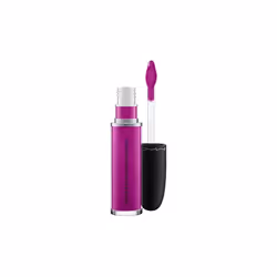 MAC Retro Matte Liquid Lipcolour Metallics Atomized 5ml, Violet, Atomized, 1 couleurs, Coloration, Unisexe, Mat, Métallisé