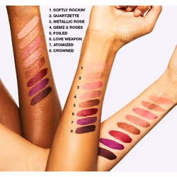 MAC Retro Matte Liquid Lipcolour Metallics Gemz & Roses 5ml - Vue supplémentaire 7