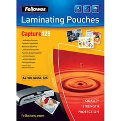 Fellowes Glossy Pouches A3 100 pcs. 125 mµ pochette plastique