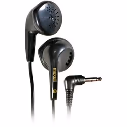 Maxell EB-95, Avec fil, 20 - 23000 Hz, Musique, Écouteurs, Noir