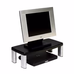 3M MS90B support d'écran plat pour bureau Noir, Argent