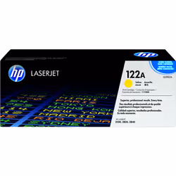 HP 122A Yellow Original LaserJet Toner Cartridge, 4000 pages, Jaune, 1 pièce(s)