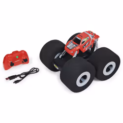 Air Hogs Super Soft, Stunt Shot Véhicule de cascade radiocommandé d'intérieur à roues souples, pour les enfants à partir de 5 ans
