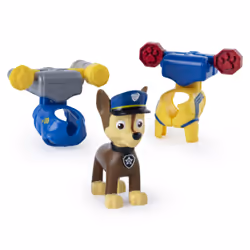 PAW Patrol , Figurine Chase Action Pack avec 2 uniformes interchangeables, pour les enfants à partir de 3 ans, 3 an(s), Pat'P ...