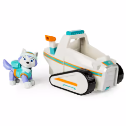 PAW Patrol - Snowmobile et Everest (véhicule et figurine), Motoneige, 3 an(s), Multicolore