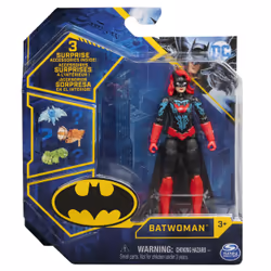 DC Comics BATMAN - FIGURINE BASIQUE 10 CM Batman - - Figurine Articulée Avec 3 Accessoires Mission Mystère jouet Batman 10 cm - 6055946 - Plusieurs modèles disponibles - Jouet Enfant 3 Ans et +